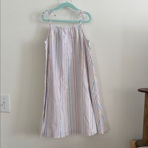 Hanna Andersson Multicolor Striped Dress